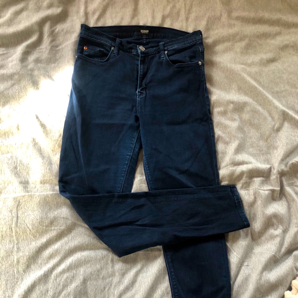 Hudson High Rise Super Skinny Jeans